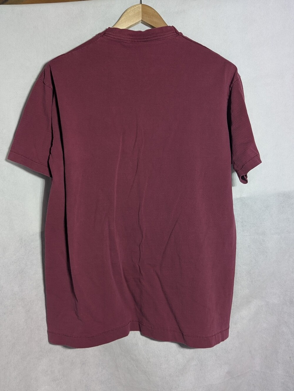 Vintage WSU Cougars "Coug Grandad" Embroidered Tee - Maroon - Size L - Picture 4 of 5